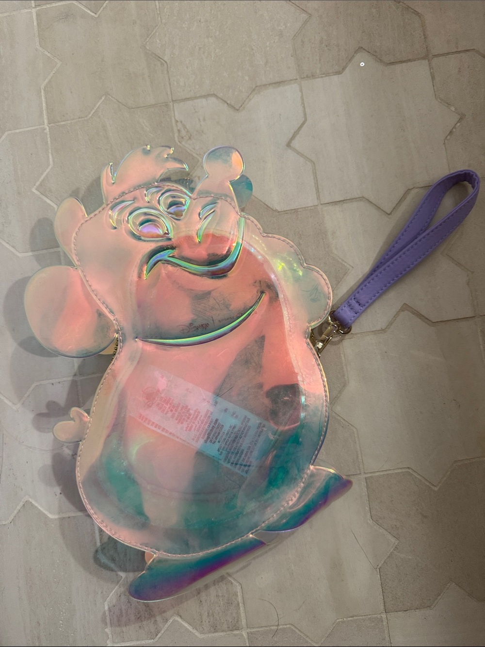 Disney Parks Stoney Clover Lane Cinderella Gus Gus Pouch Iridescent Bag